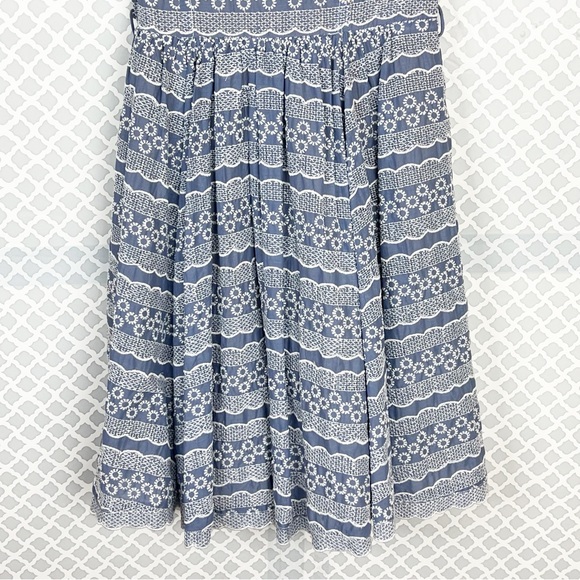 EUC RARE Anthropologie Plenty By Tracy Reese Mompos Eyelet Dress - Picture 8 of 11